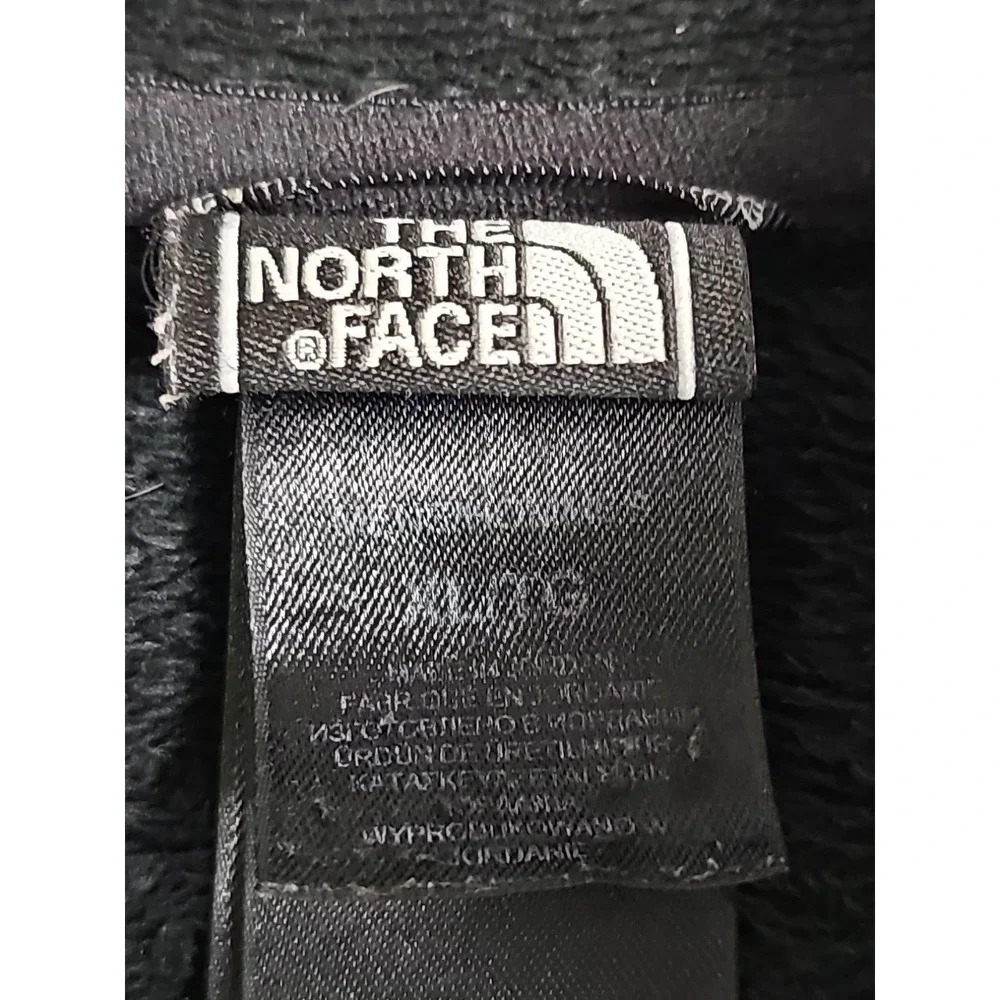 North Face Jacket Mens TKA‎ Stealth Fleece Lined Full Zip Mock Neck Gray Size XL